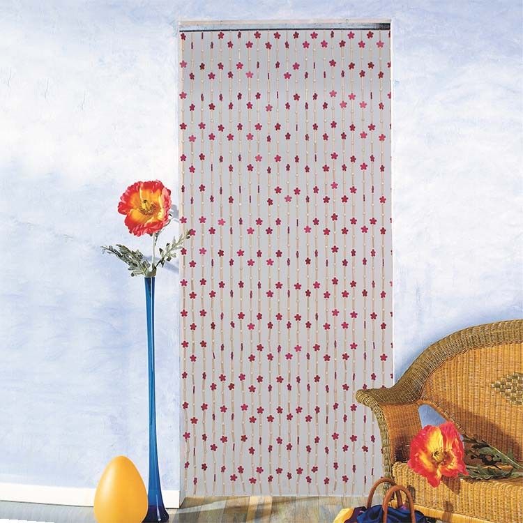 Rideau déco fleurs